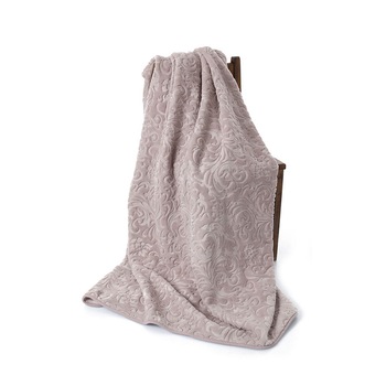 Patura Microfibra Trendy Ozdilek , 220 x 240 , culoare bej cacao cu lapte Patura Microfibra Trendy Ozdilek , 220 x 240 , culoare bej cacao cu lapte