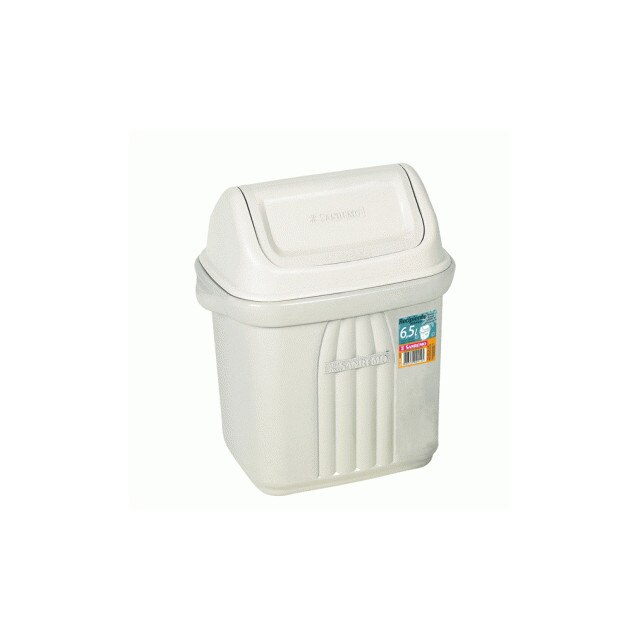 Cos gunoi cu capac batant SANREMO 6,5lt