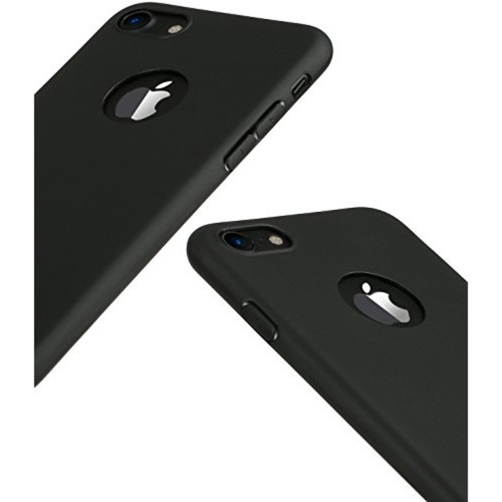 Калъф за Apple iPhone 8, MyStyle Perfect Fit, черен