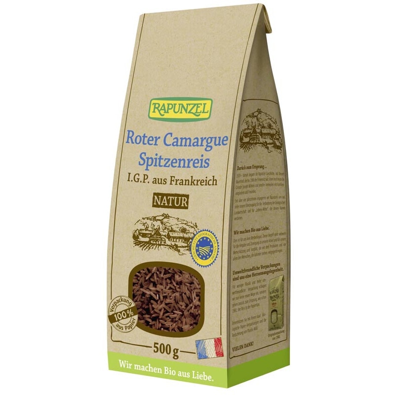 Orez rosu Camargue natur Bio Rapunzel 500 g
