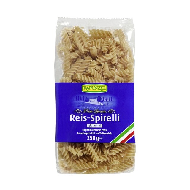 Spirelli din Orez integral Fara Gluten Bio Rapunzel 250 g