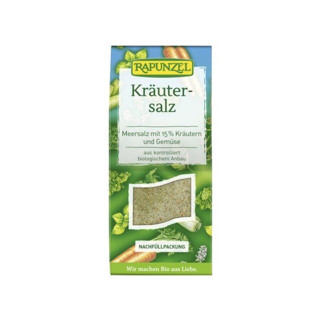 Sare cu 15 ierburi si legume Bio Rapunzel 500 g