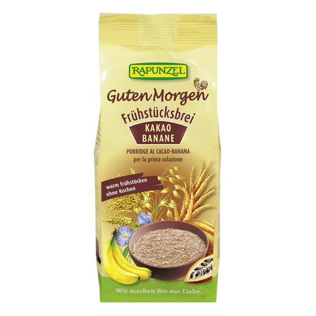Terci cu banane si cacao Bio Rapunzel 500 g