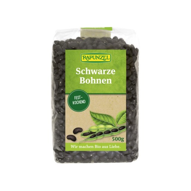 Fasole neagra Bio Rapunzel 500 g