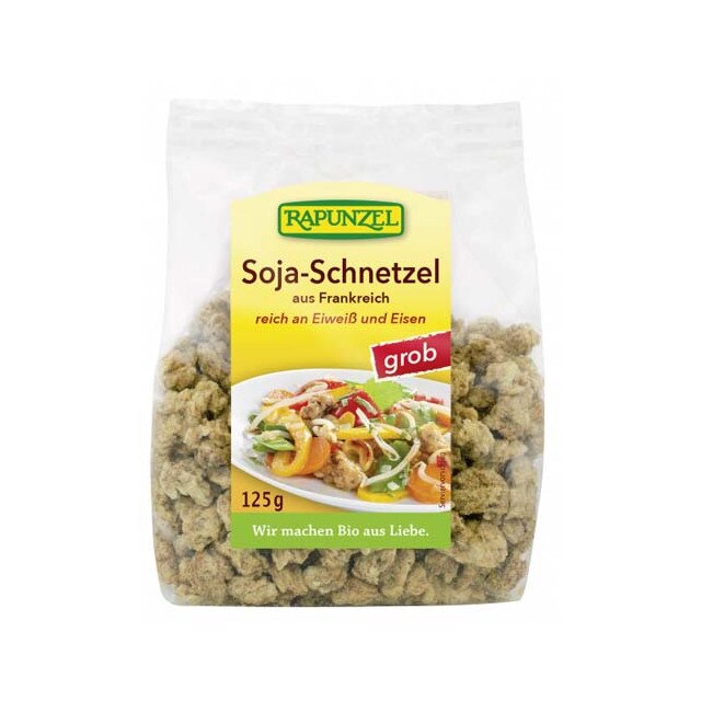 Carne de Soia bruta Bio Rapunzel 125 g