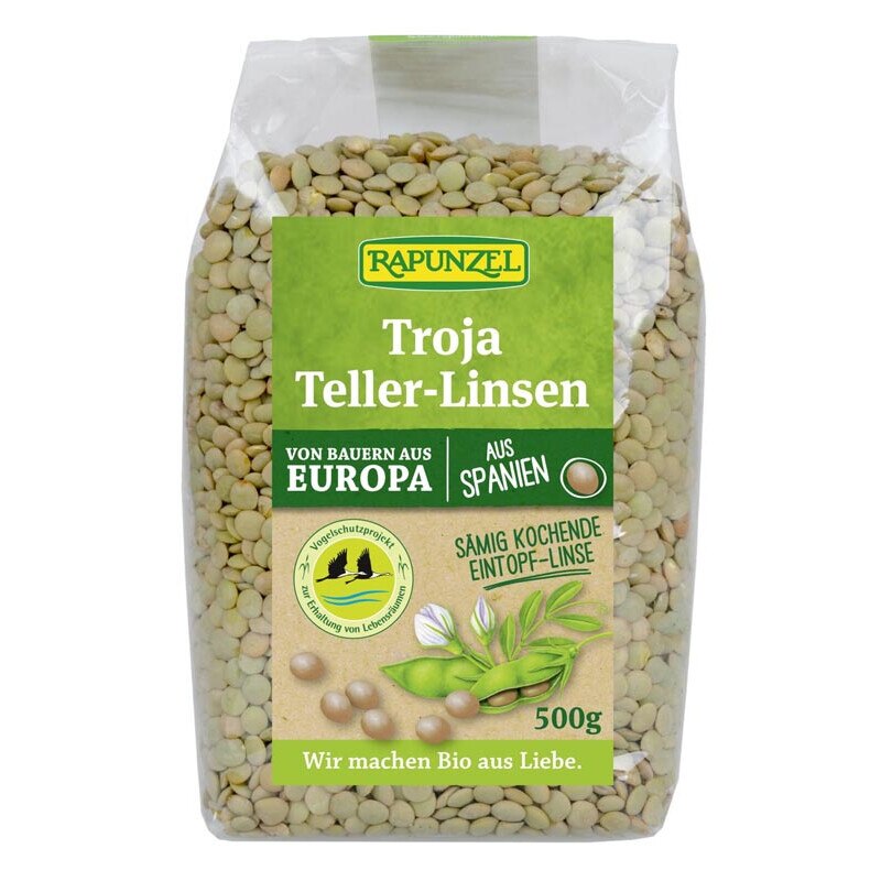 Linte Troja maro Bio Rapunzel 500 g