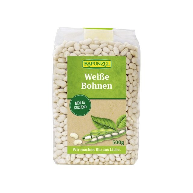 Fasole alba Bio Rapunzel 500 g