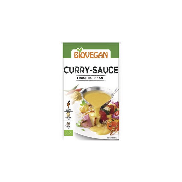 Sos Curry vegan Fara Gluten Biovegan 29 g