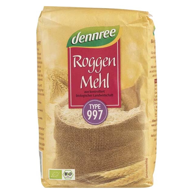 Faina de secara TIP 997 Bio Dennree 1 kg
