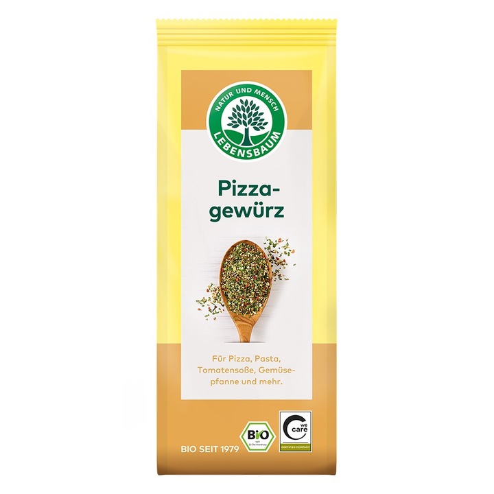 Condiment pentru pizza bio, 30g, Lebensbaum