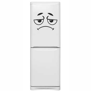 Sticker decorativ modern, Pentru bucatarie si frigider sau camera copilului, Love, Smiley, emoji plictisit, Negru, 40 x 30 cm Sticker decorativ modern, Pentru bucatarie si frigider sau camera copilului, Love, Smiley, emoji plictisit, Negru, 40 x 30 cm