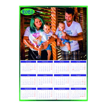 Calendar, personalizabil cu poza, A4, magnetic Calendar, personalizabil cu poza, A4, magnetic