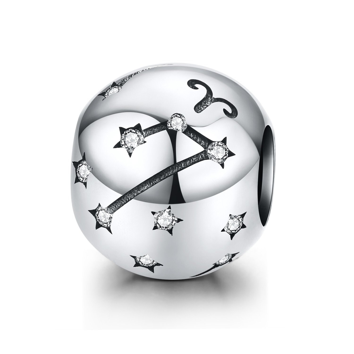 Talisman din argint Aries constellation