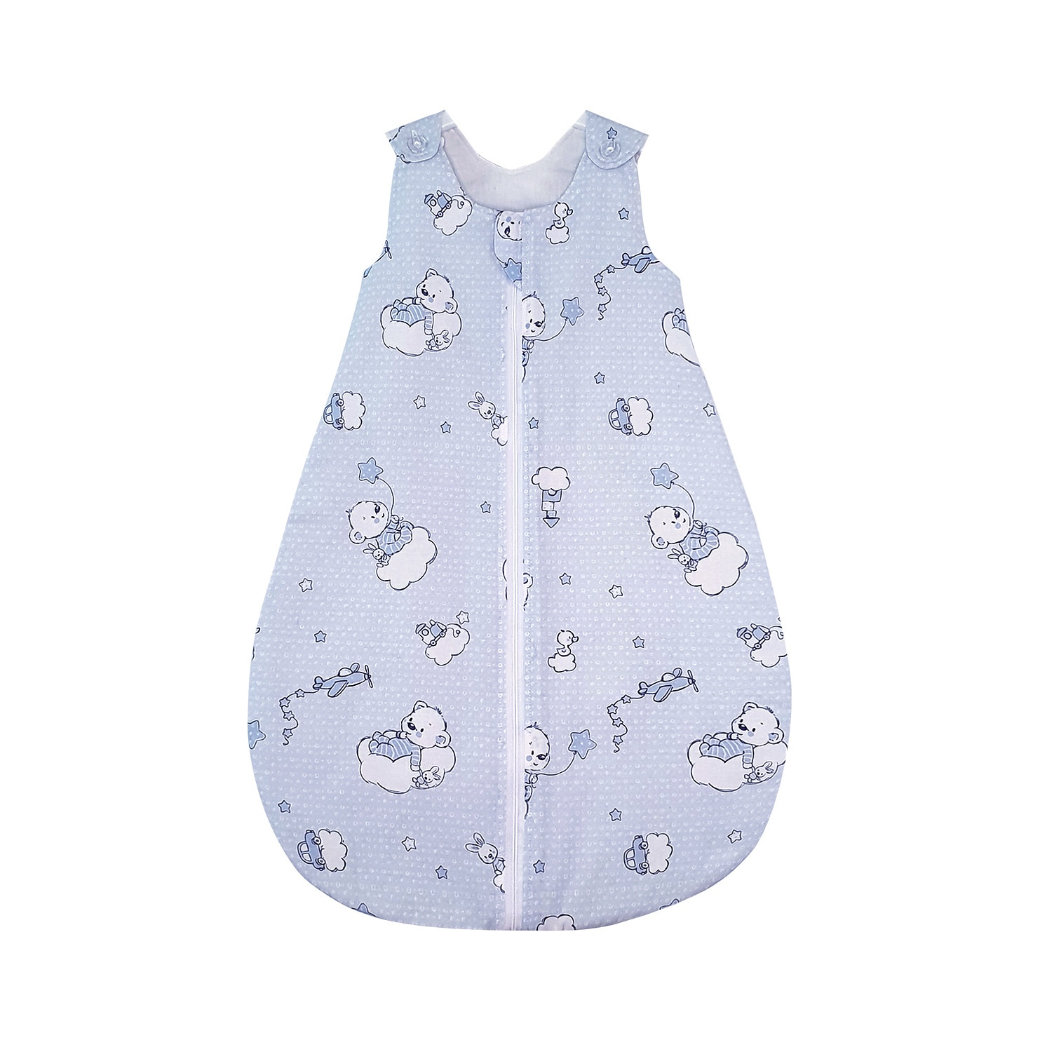 Sac de dormit, KidsDecor, primavara 0.8 tog Ursuletul Martinica albastru 0-3 luni