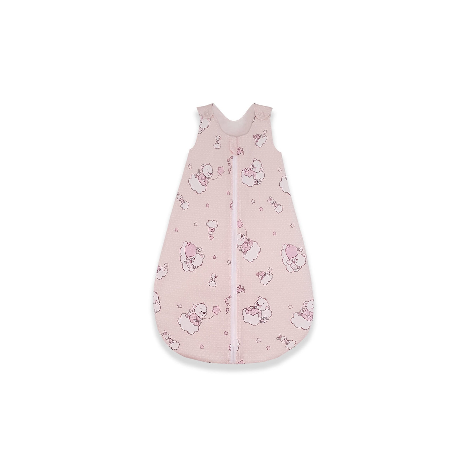 Sac de dormit, KidsDecor, toamna 1 tog Ursuletul Martinica roz 60 cm