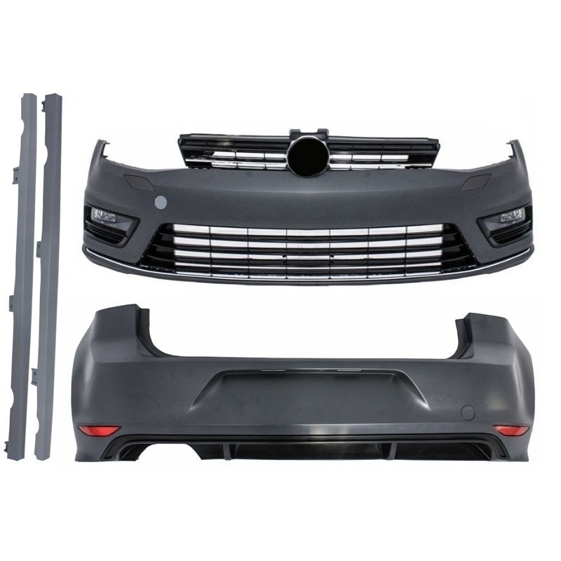 Kit Exterior Complet compatibil cu VW Golf VII 7 (2012-2017) R-line Look