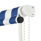 Copertina retractabila, albastru si alb, 100 x 150 cm 145889