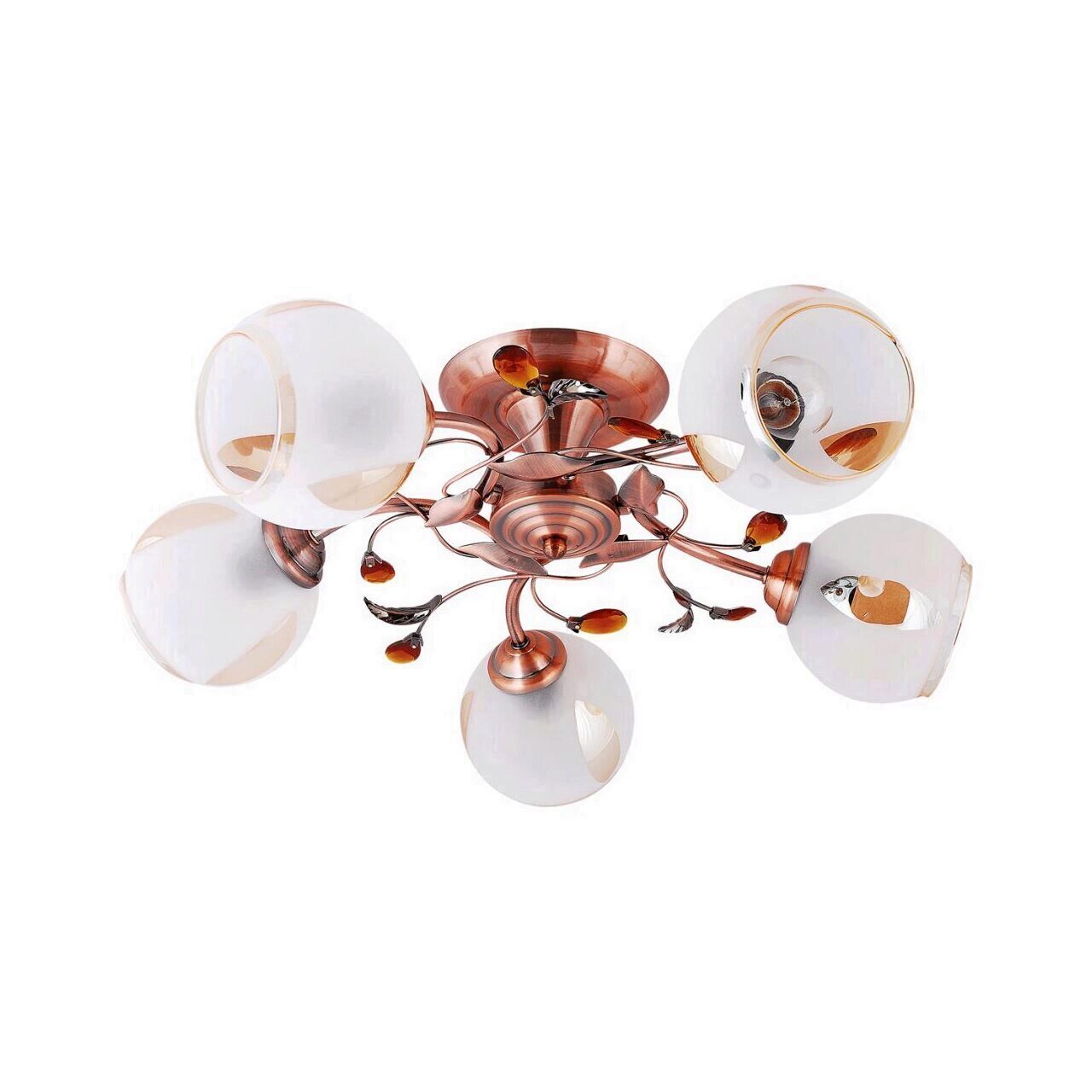 Lustra Beatrice aramiu 60W 5xE27 ERSTE EL0023761