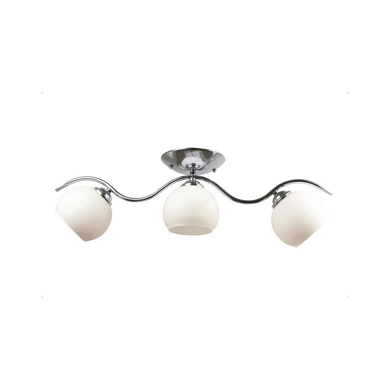 Lustra Carmen crom+alb 60W 3xE27 ERSTE EL0023845