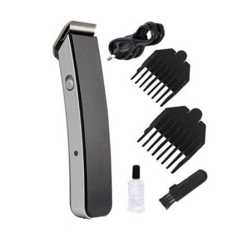 Aparat de Tuns Profesional Nova, Autonomie 45 minute, Lame Precise din Inox, Accesorii Incluse, Acumulator Reincarcabil, Design Modern, Negru