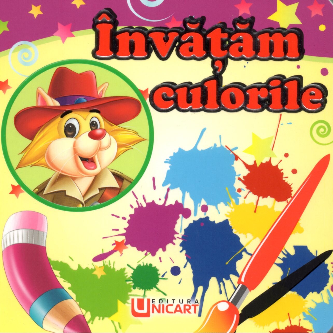 Pliante cartonate- Invatam culorile, autor Catalin Nedelcu