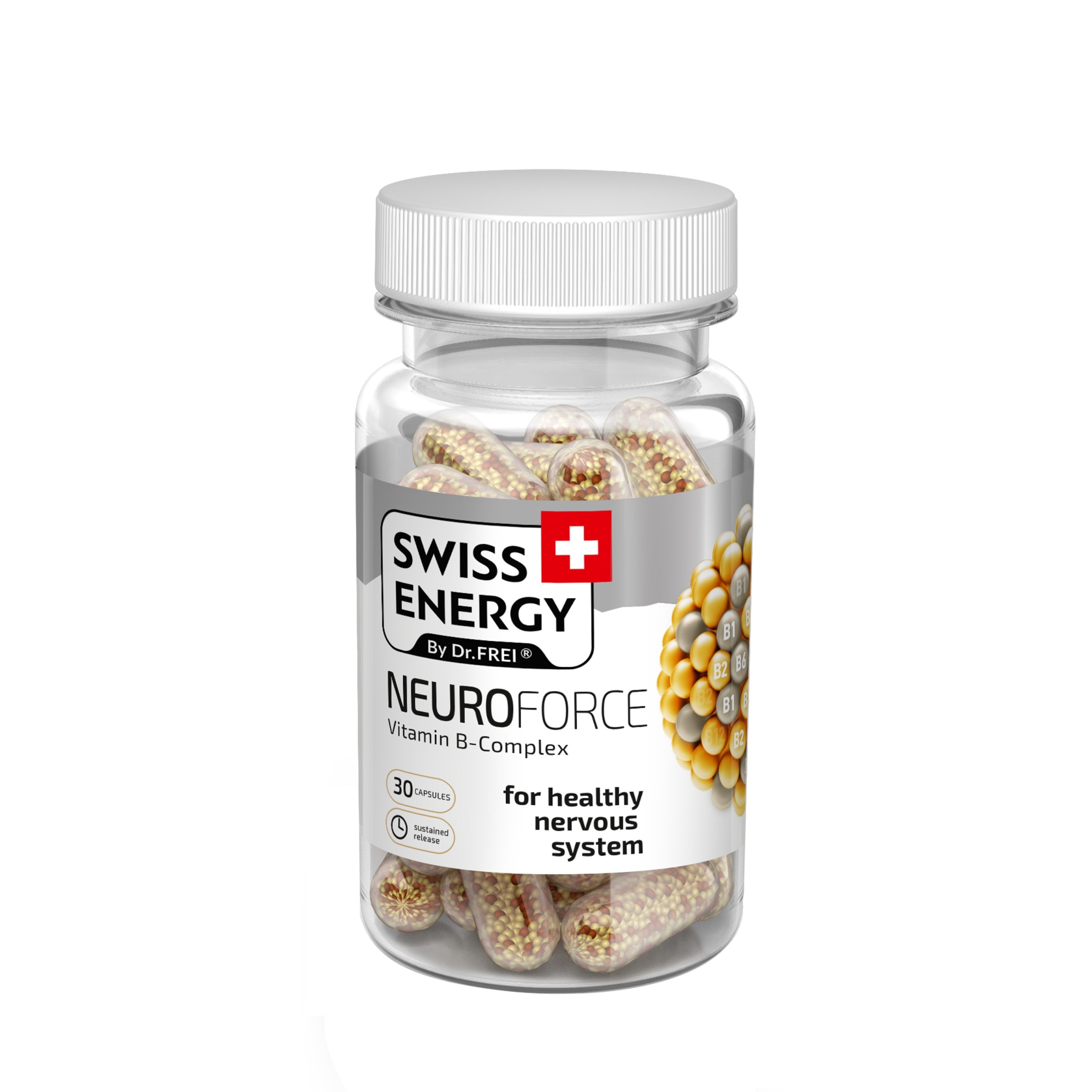 Vitamine Swiss Energy, Neuroforce, Nano Capsule, 30 buc.