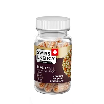 Vitamine Swiss Energy, Beutyvit, Nano Capsule, 30 buc. Vitamine Swiss Energy, Beutyvit, Nano Capsule, 30 buc.