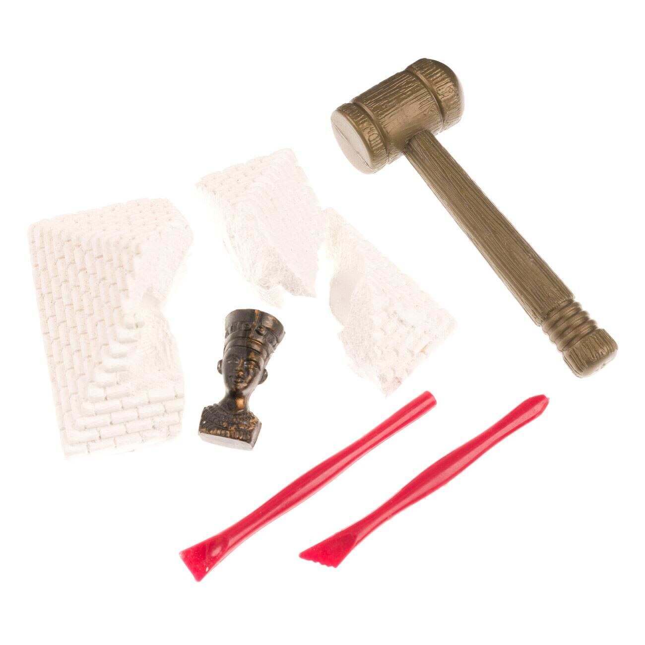 Set de joaca, Zola, descoperirea fosilei civilizatiei egiptene