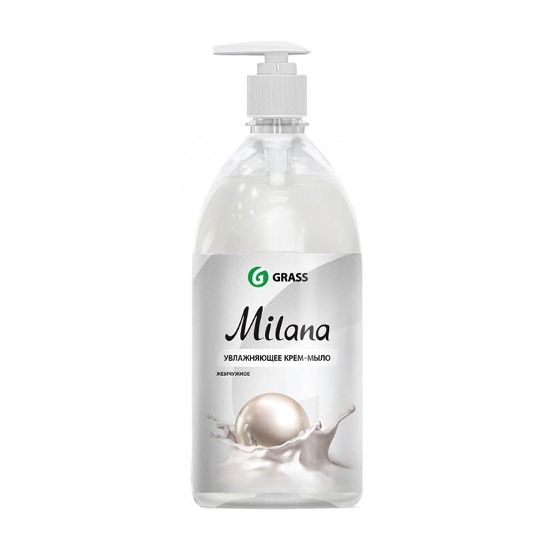 Sapun lichid crema Pearl cu Pompita Milana Grass 500ml