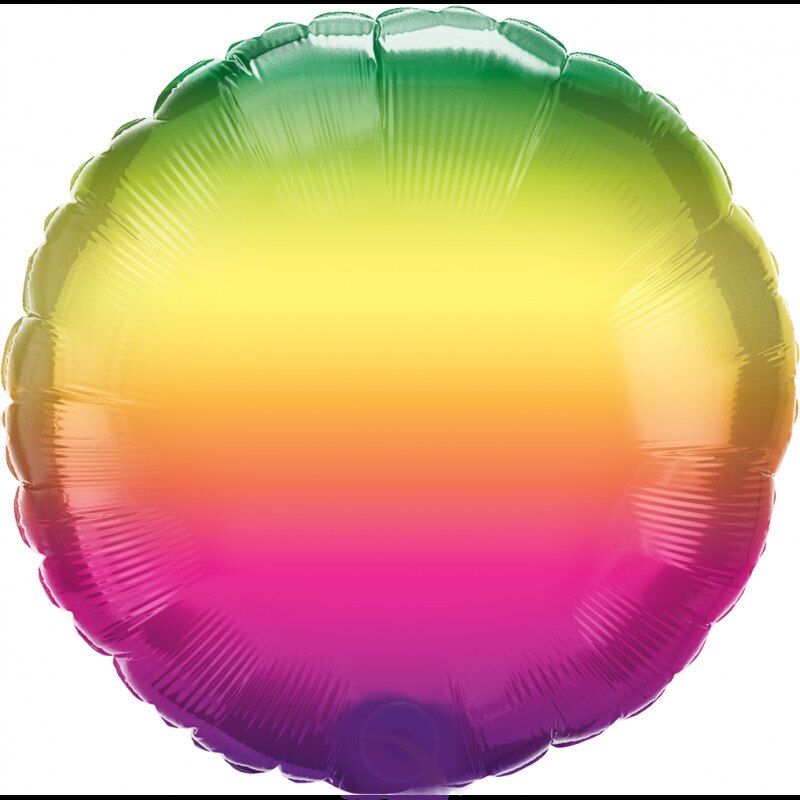 Balon Folie 45 cm Vibrant Ombre, Qualatex 97426