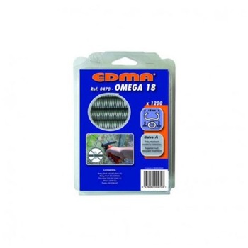 Capse galvanizate OMEGA 18/1200pcs Capse galvanizate OMEGA 18/1200pcs