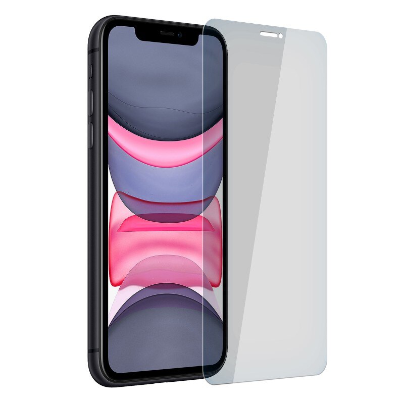Set 2 folii protectie AKASHI TEMPERED GLASS pentru iPhone 11, Transparent