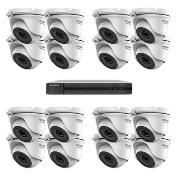 Kit sistem supraveghere HiWatch DVR UltraHD H.265 Pro + 16 camere 4 MP 1440p exterior/interior Kit sistem supraveghere HiWatch DVR UltraHD H.265 Pro + 16 camere 4 MP 1440p exterior/interior