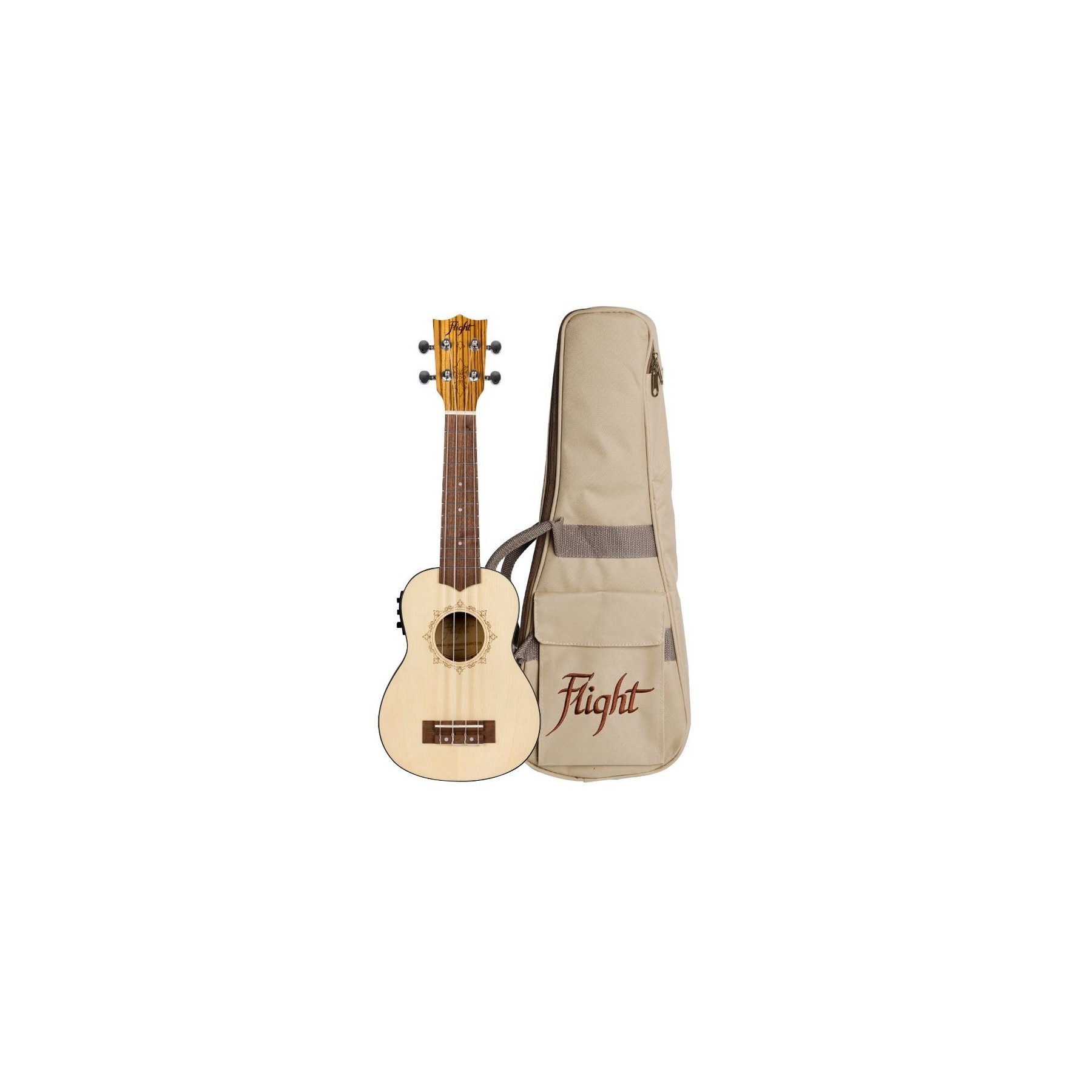 Chitara Ukulele,Flight, DYS320CEQ marime Soprano