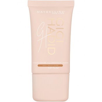 Iluminator lichid - Gigi Hadid Maybelline New York - GG21-Gold, 25 ml Iluminator lichid - Gigi Hadid Maybelline New York - GG21-Gold, 25 ml