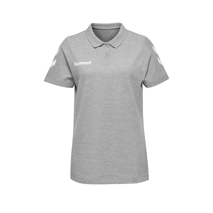 Tricou Hummel polo dama, Gri