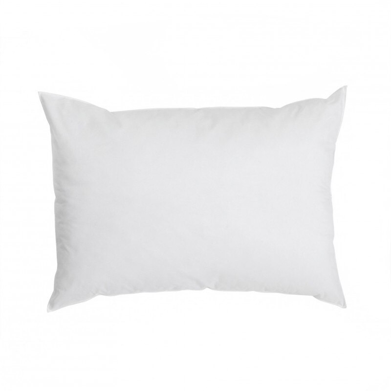 Perna pat microfibra Permico, dimensiune 50x70, cm, alba, antialergica