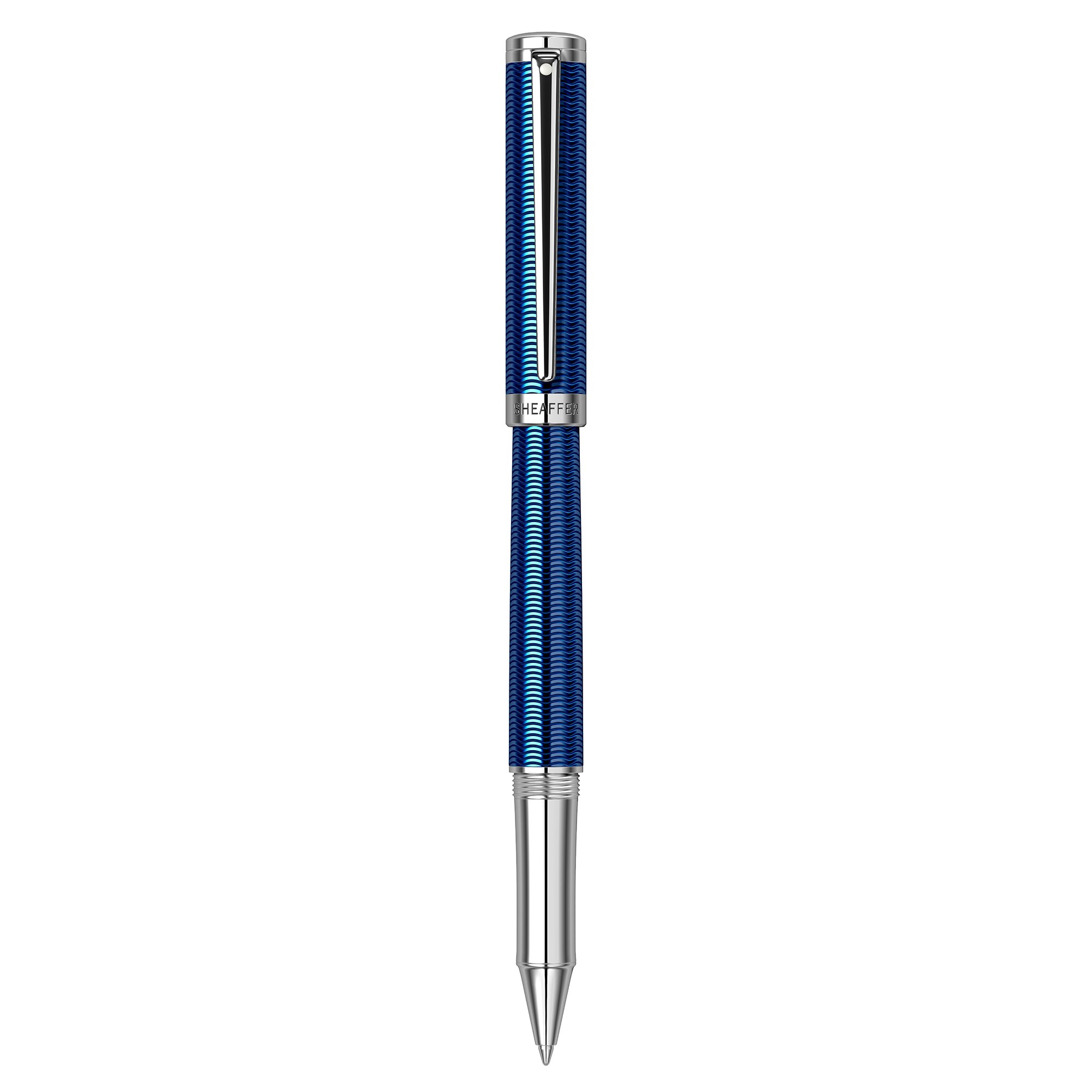 Roller Sheaffer Intensity Engraved Translucent Blue CT, albastru