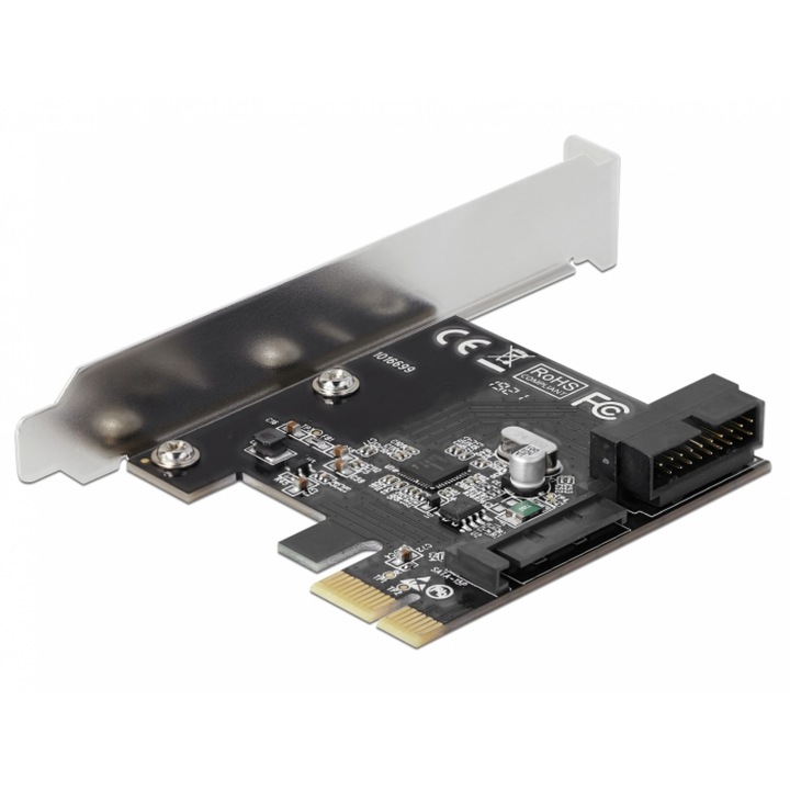 Placa Pci Express pin header Usb 3.0, Delock 90394