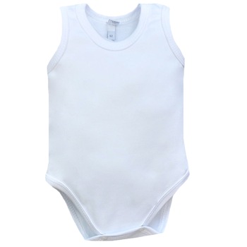 Body fara maneci pentru bebelusi Koala Ramiaczka 0900-1, Alb Body fara maneci pentru bebelusi Koala Ramiaczka 0900-1, Alb