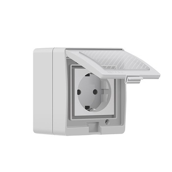 Priza inteligenta pentru exterior Wi-Fi Sonoff S55F, Control de pe telefonul mobil, Control vocal, Distribuire control acces, Timer, Smart scenes, Rezistenta la apa Priza inteligenta pentru exterior Wi-Fi Sonoff S55F, Control de pe telefonul mobil, Control vocal, Distribuire control acces, Timer, Smart scenes, Rezistenta la apa