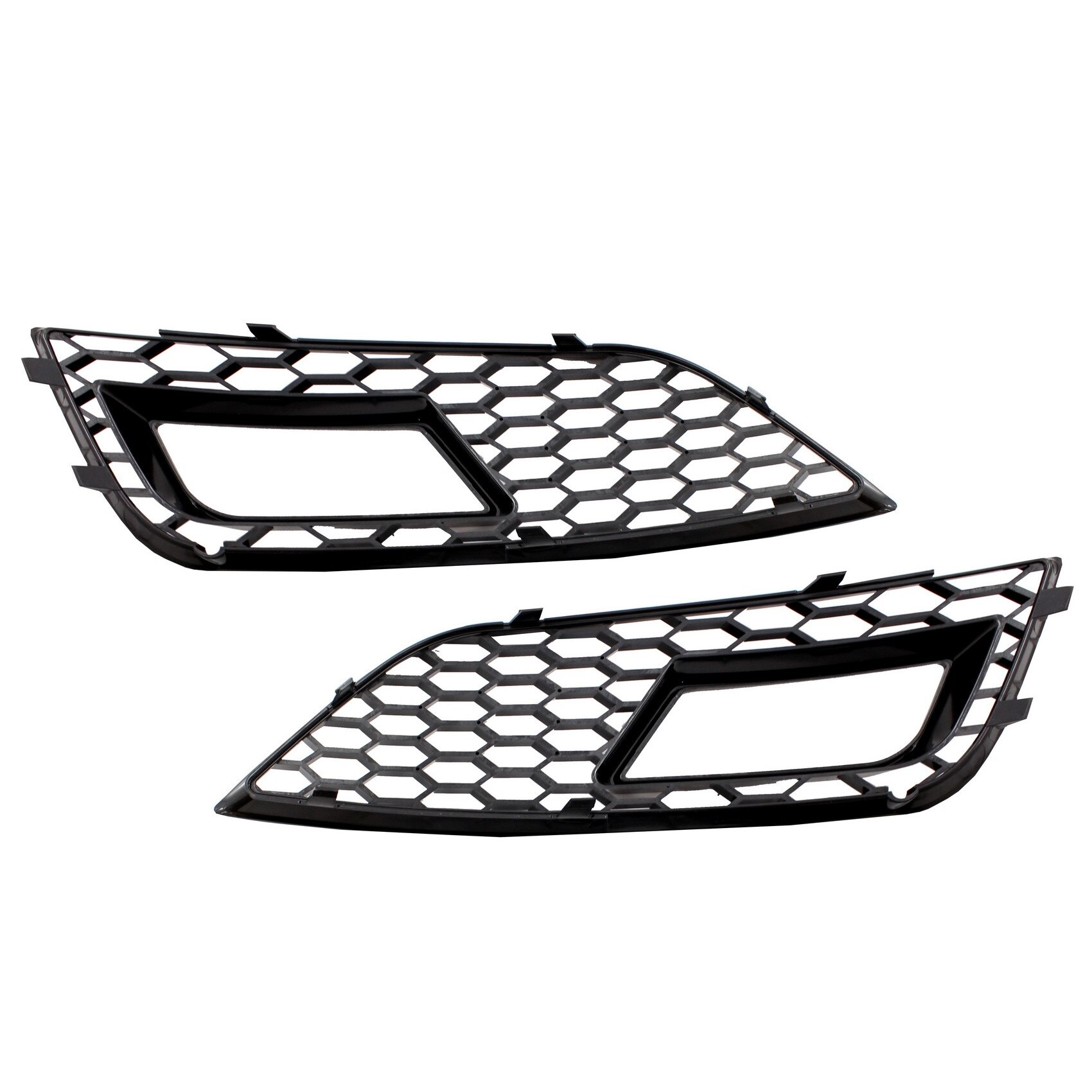 Grile Proiector compatibil cu AUDI A4 B8 facelift (2012-2015) Negru RS4 Design
