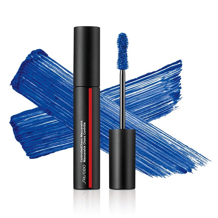 Shiseido Controlled Chaos MascaraInk szempillaspirál, Sapphire Spark 02, 11,5 ml, kék