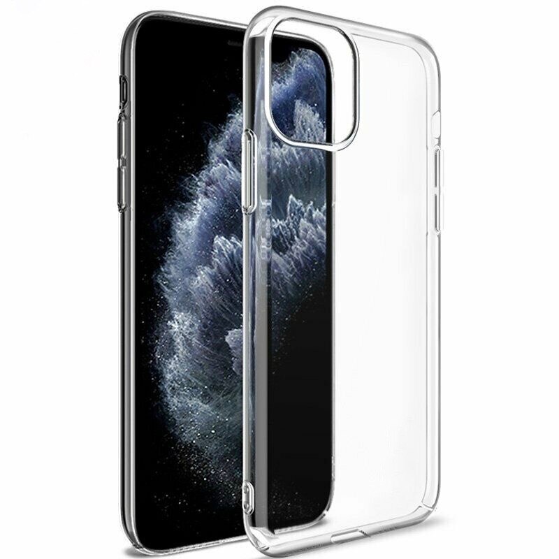 Husa iPhone 11 Pro Max Full Cover Plastic Transparenta