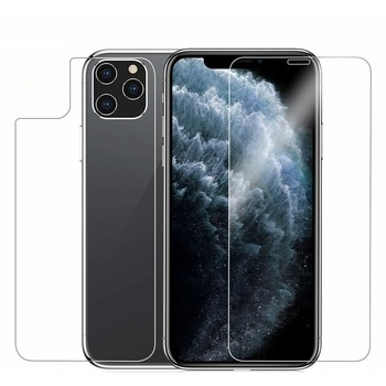 Folie protectie iPhone 11 Pro Max Plastic Fata / Spate Transparenta Folie protectie iPhone 11 Pro Max Plastic Fata / Spate Transparenta