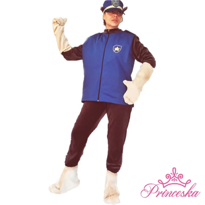 Костюм Princeska Чейс Пес Патрул, Син, М