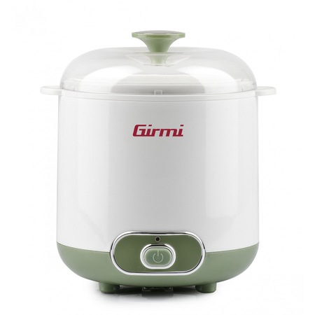Aparat de preparat iaurt Girmi cu vas de 1.5l, include accesorii pentru iaurt grecesc