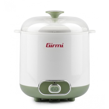 Aparat de preparat iaurt Girmi cu vas de 1.5l, include accesorii pentru iaurt grecesc Aparat de preparat iaurt Girmi cu vas de 1.5l, include accesorii pentru iaurt grecesc