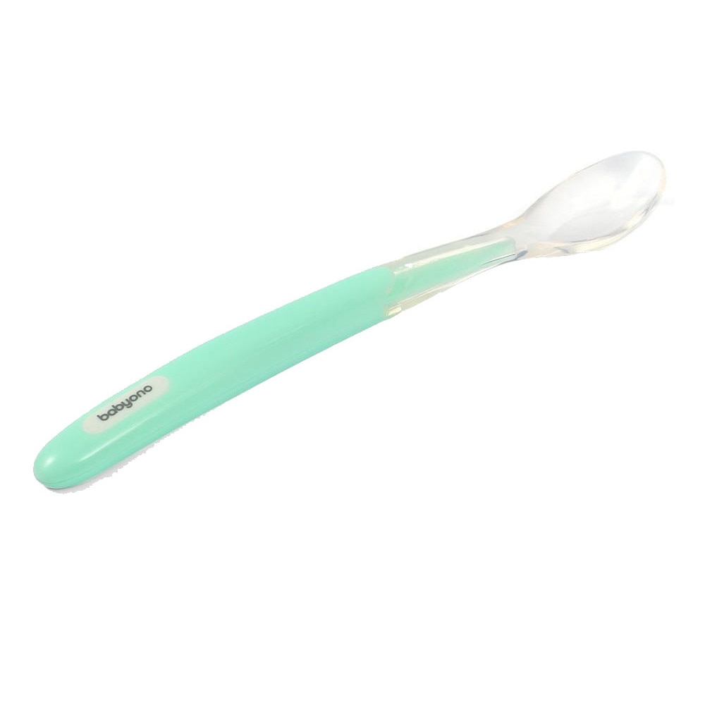 Lingurita silicon, Baby, 256 turcoaz