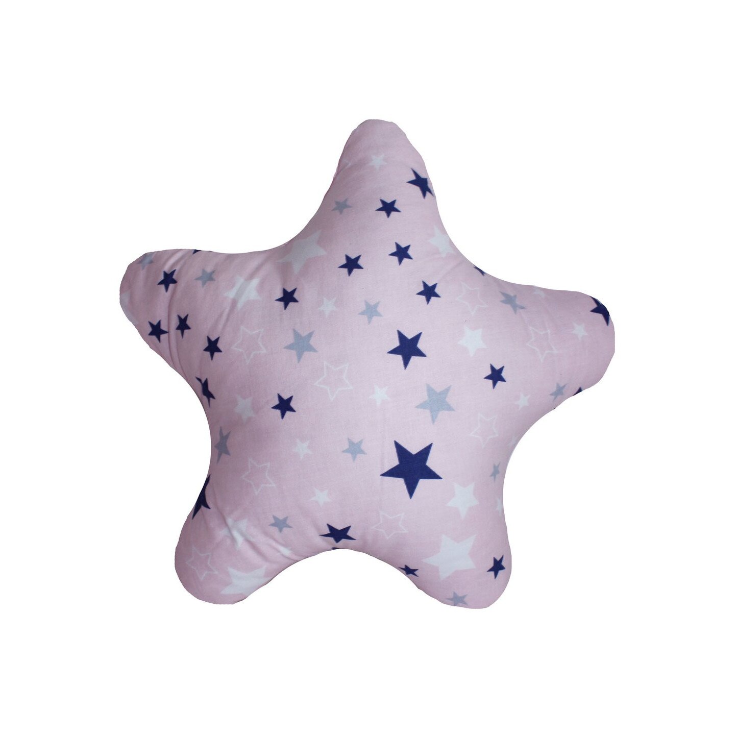 Perna steluta, roz cu stelute, 37x34cm
